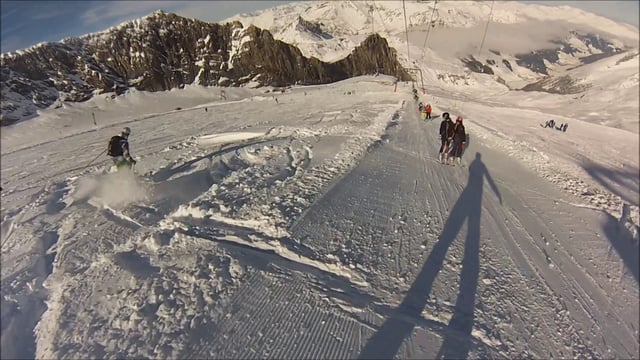 Early Powder at Hintertux 2014