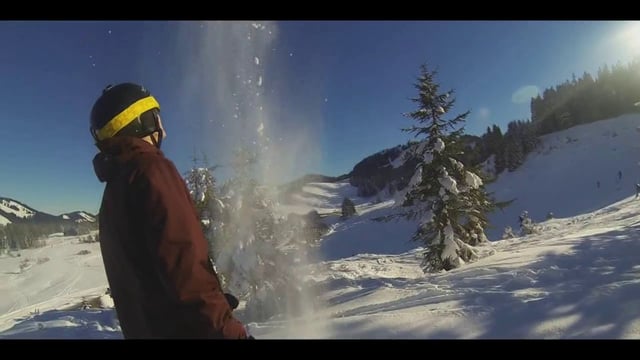 Powdern in der Silvretta-Montafon und am Hochhäderich