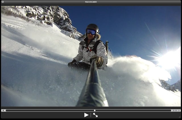 Powdern in der Silvretta-Montafon