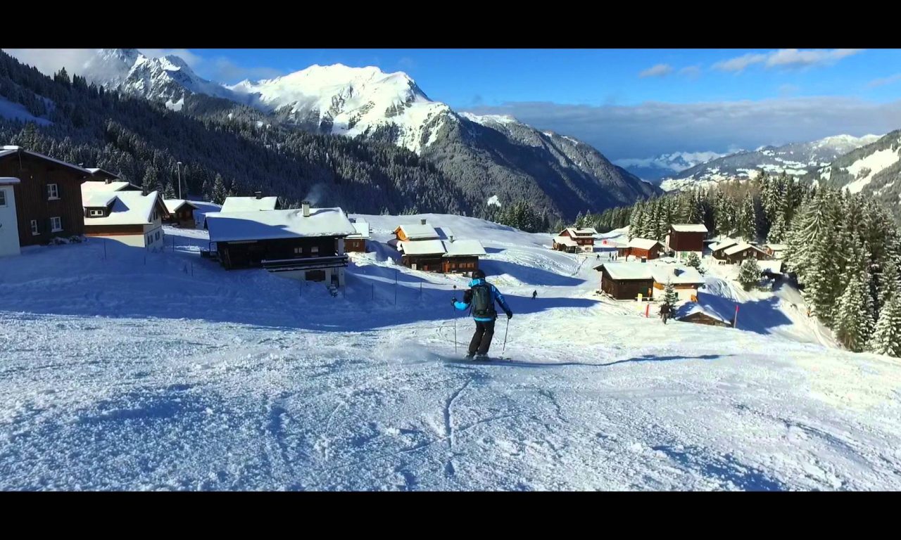 Skifahren im Montafon 2016