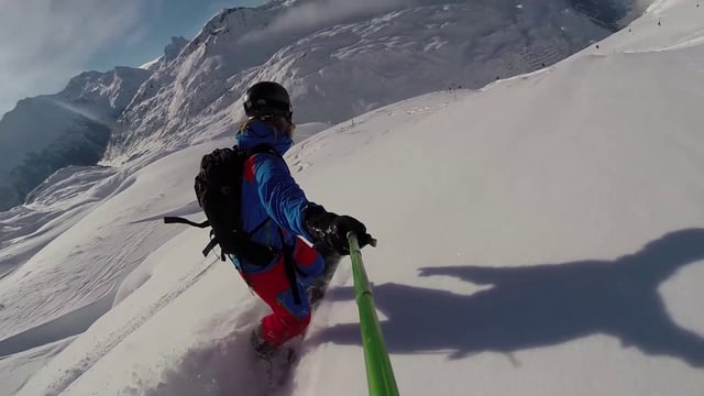 Snowboarden in St. Anton – Jänner 2015