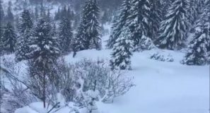 Wintereinbruch am Arlberg